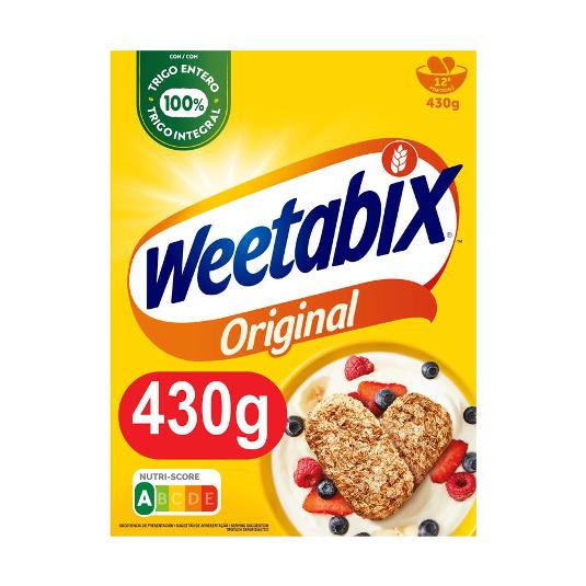 CEREALES FIBRA WEETABIX PQTE 430 GR