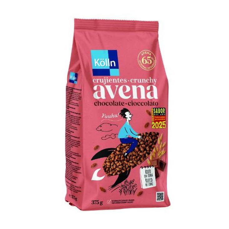 CRUJIENTES DE AVENA CHOCO KOLLN BOLSA 375 GR