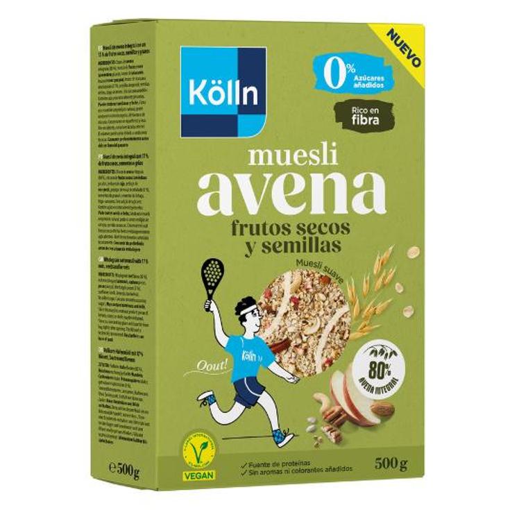 AVENA CON FRUTOS SECOS SEMILLAS KOLLN CAJA 500 GR