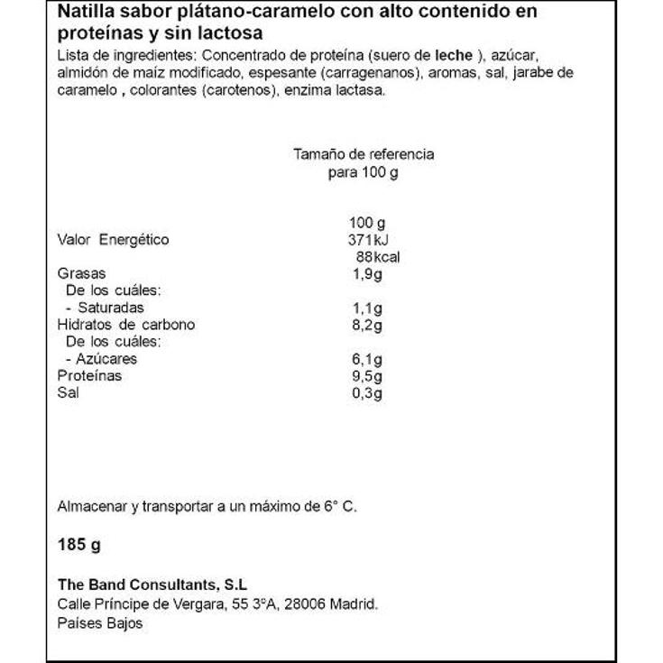 NATILLAS PLATANO PROTEINA VALIO UND 180 GR