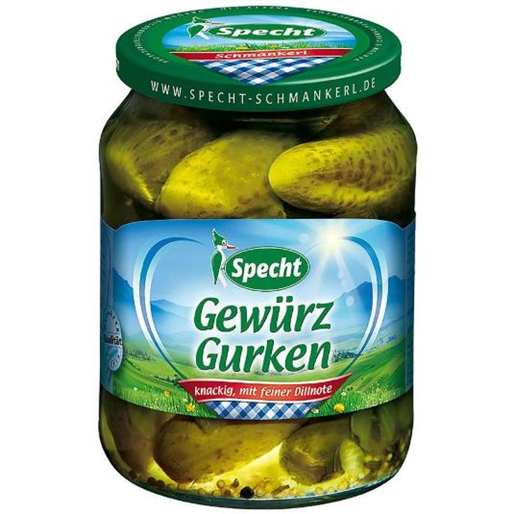 PEPINILLOS CONDIMENTADOS SP.PICKLES FRASCO 360 GR