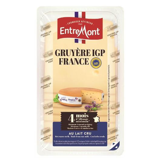 QUESO GRUYERE FRANCES IGP47% ENTREMONT PQTE 120 GR