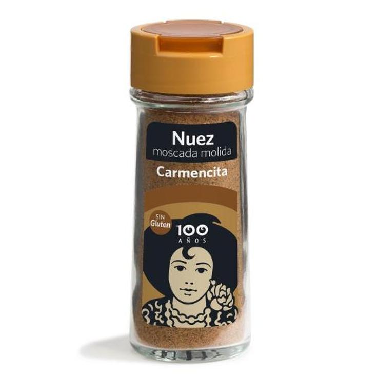 ESPECIAS NUEZ MOSCADA MOLIDA CARMENCITA FRASCO 50 GR