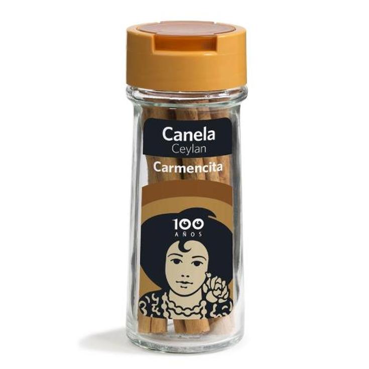 ESPECIAS CANELA CEYLAN EN RAMA CARMENCITA TARRO 18 GR