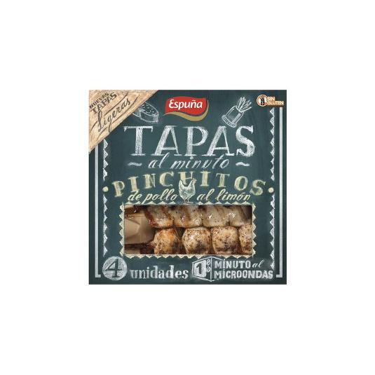 TAPAS AL MINUTO POLLO LIMON ESPUÑA UNID 80 GR