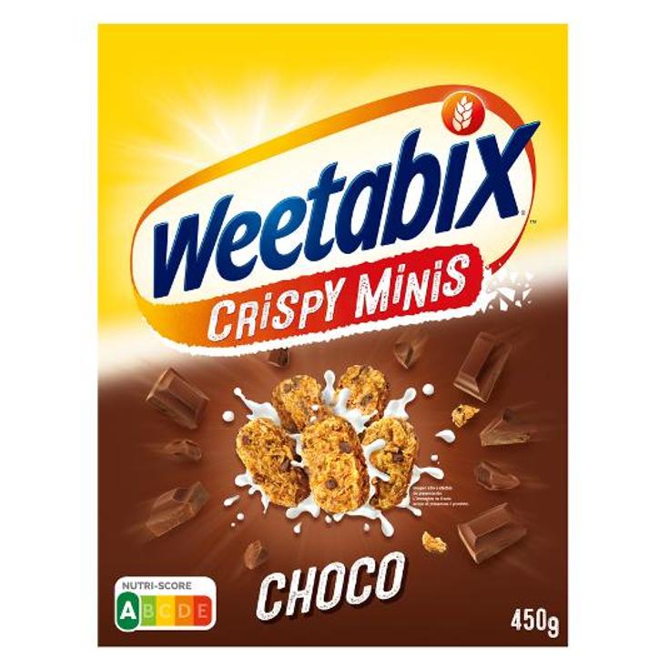 CEREALES MINIBIX CHOCOLATE WEETABIX PQTE 450 GR