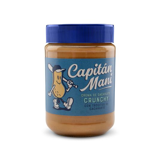 CREMA DE CACAHUETES CRUJ. CAPITAN MANI TARRO 340 GR