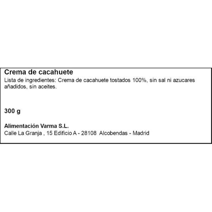 CREMA CACAHUETE 100% SQUEEZE CAPITAN MANI DOSIF 300 GR
