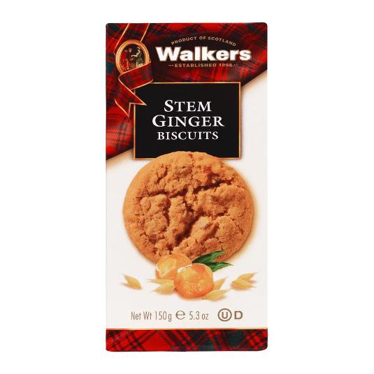 STEM GINGER WALKERS PQTE. 150 GR