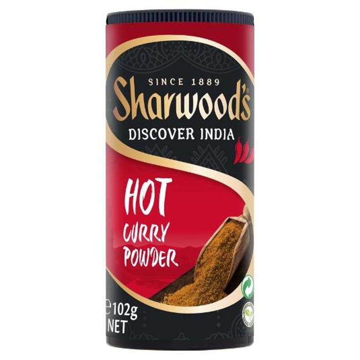 CURRY POLVO HOT/PICANTE SHARWOOD S BOTE 113 GR