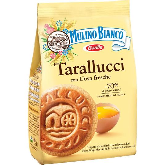 GALLETA TARALUCCI MULINO BIANC PQTE 350 GR