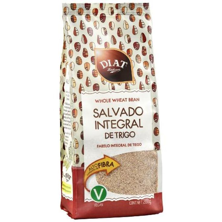 SALVADO DE TRIGO INTEGRAL DIET BOLSA 200 GR