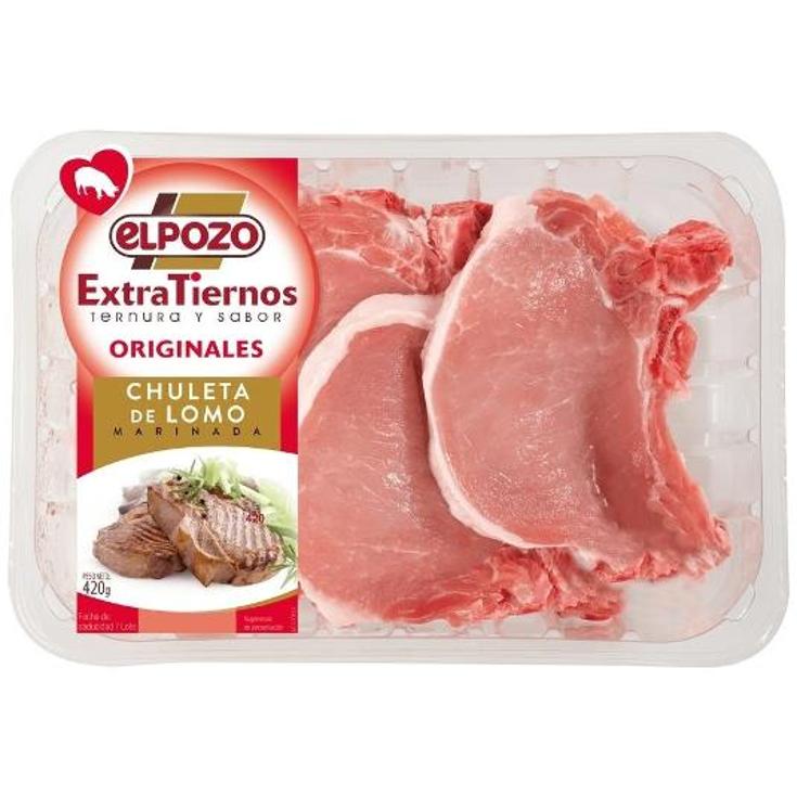 CHULETA LOMO EXTRA EL POZO BDJA 420 GR