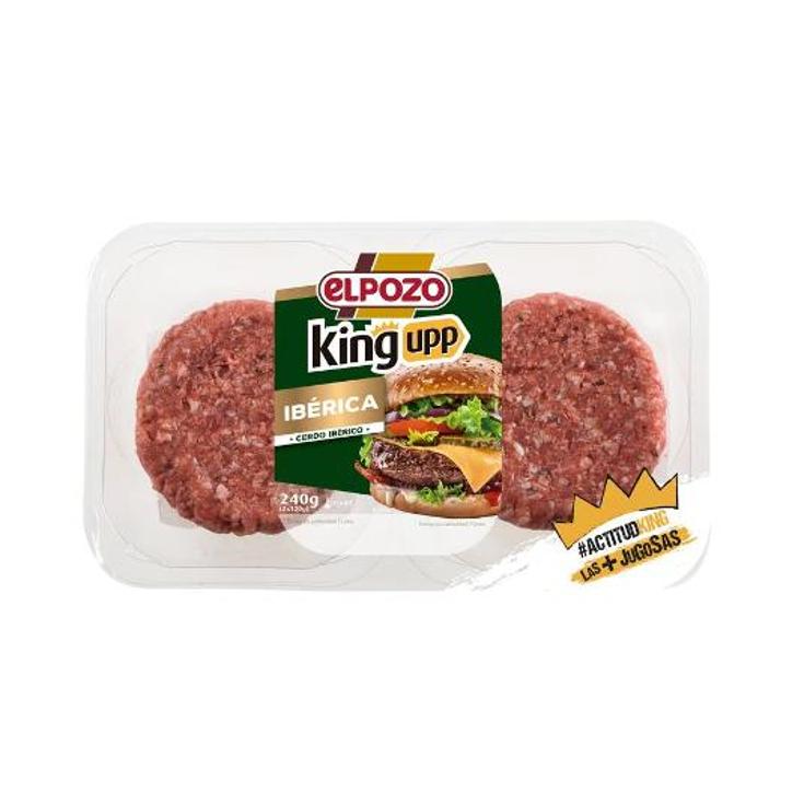 BURGER IBERICA KING 2X120 EL POZO BDJA 240 GR