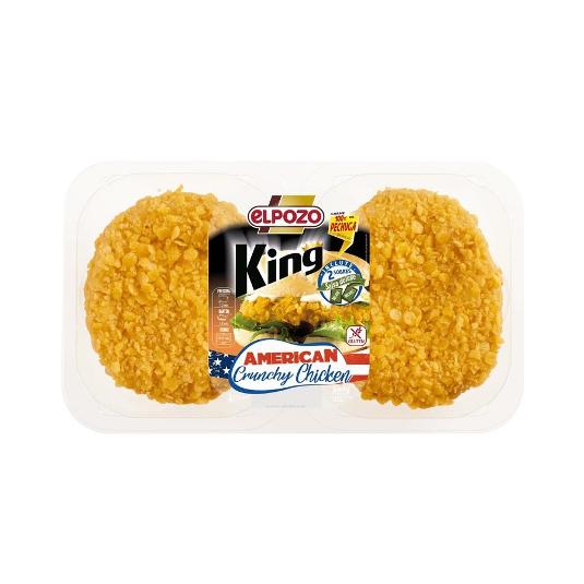 BURGER AMER.CHICKEN KING 2X130 EL POZO BDJA 260 GR