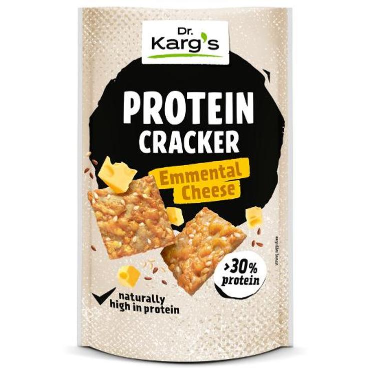 CRACKER PROTEINA QUESO EMMENTAL DR KARGS BOLSA 85 GR