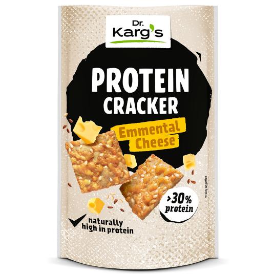 CRACKER PROTEINA QUESO EMMENTAL DR KARGS BOLSA 85 GR