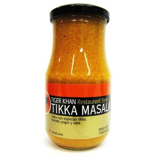 SALSA TIKKA MASALA TIGER KHAN FRASCO 340 GR