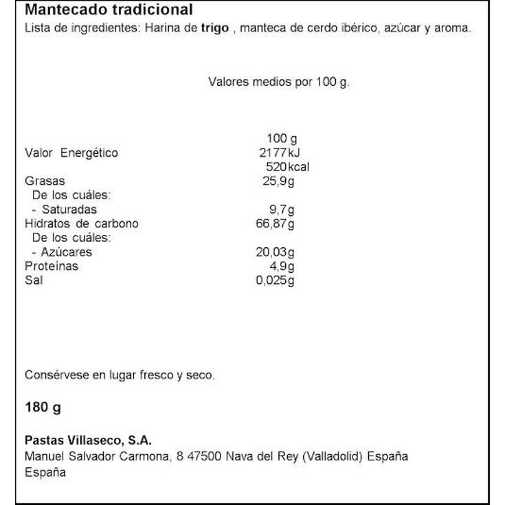 NEVADITOS VILLASECO ESTCH 180 GR
