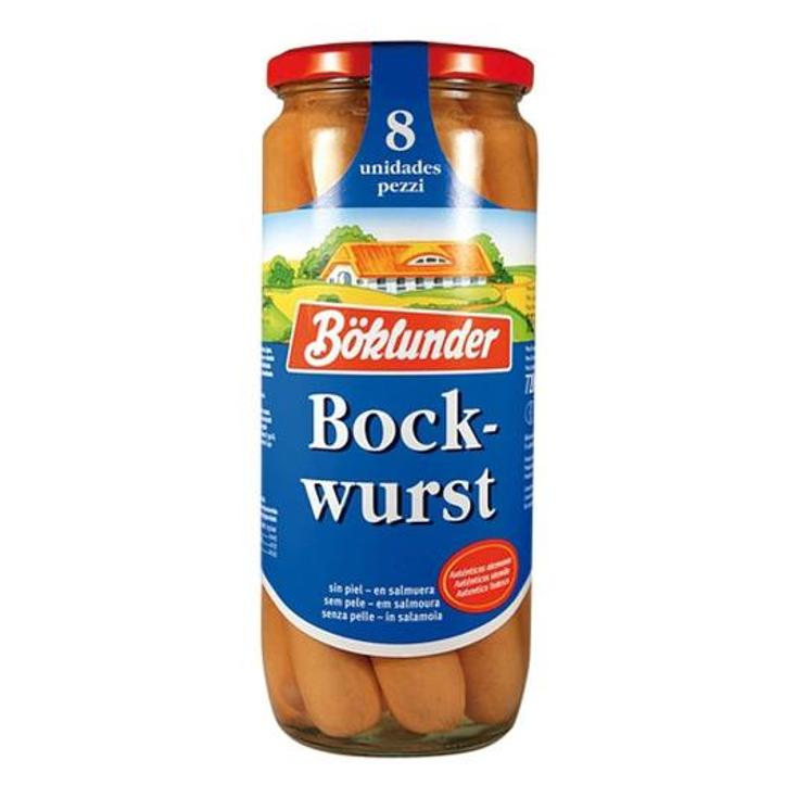 SALCHICHA BOCKWURST BOCKLUNDER TARRO 720 GR