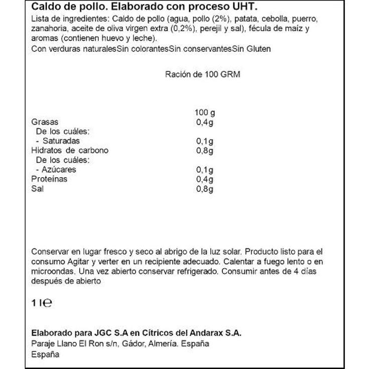 CALDO POLLO DON SIMON BRIK 1 LT