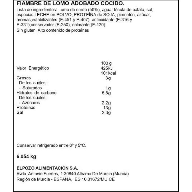 LOMO ADOBADO CERDO (G)