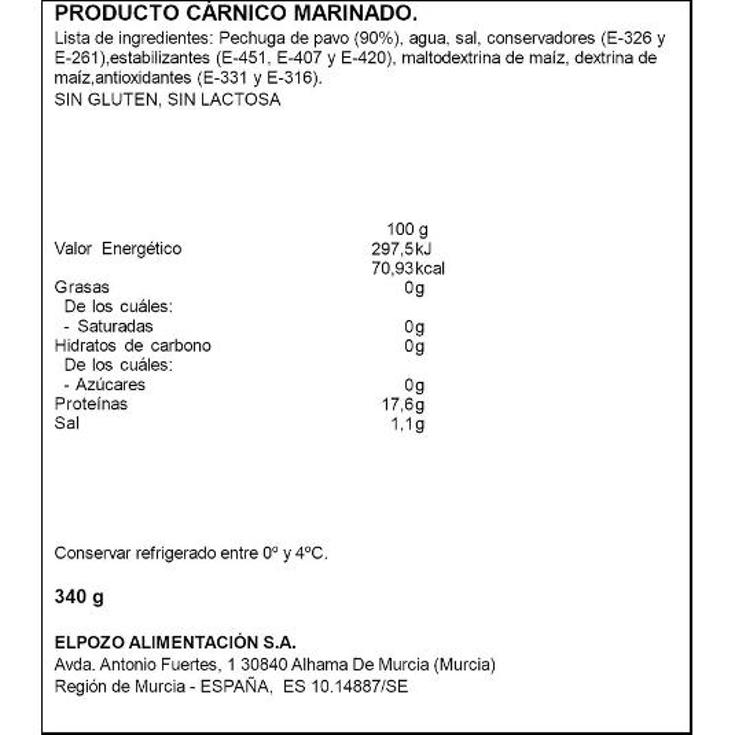 SOLOMILLO PAVO EXTRATIERNO EL POZO