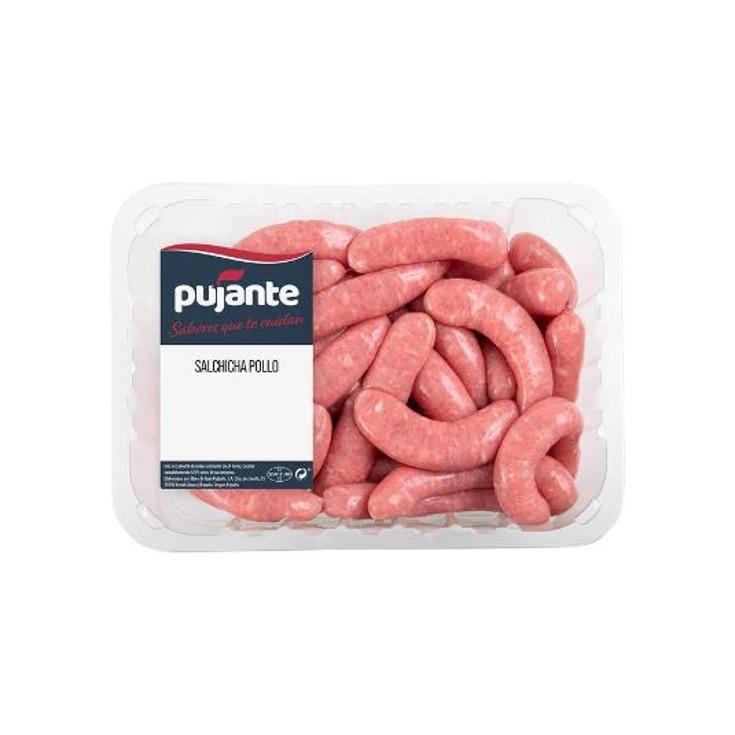 SALCHICHA EXTRA POLLO PUJANTE BDJA 400 GR