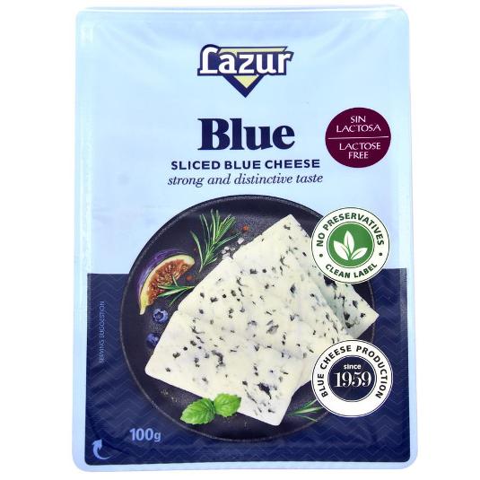 QUESO AZUL BLUE CHEESE LONCHA LAZUR BDJA 100 GR